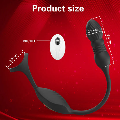 Inferno Flex – App-Controlled Telescopic Prostate Massager 🔥📱🍑