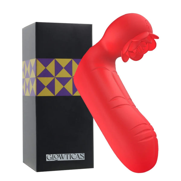 RoseGlow Dual Motor G-Spot Vibrator 🌹🔥