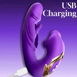 ThrustFever 3-in-1 Tongue-Thrusting Vibrator 😈💜