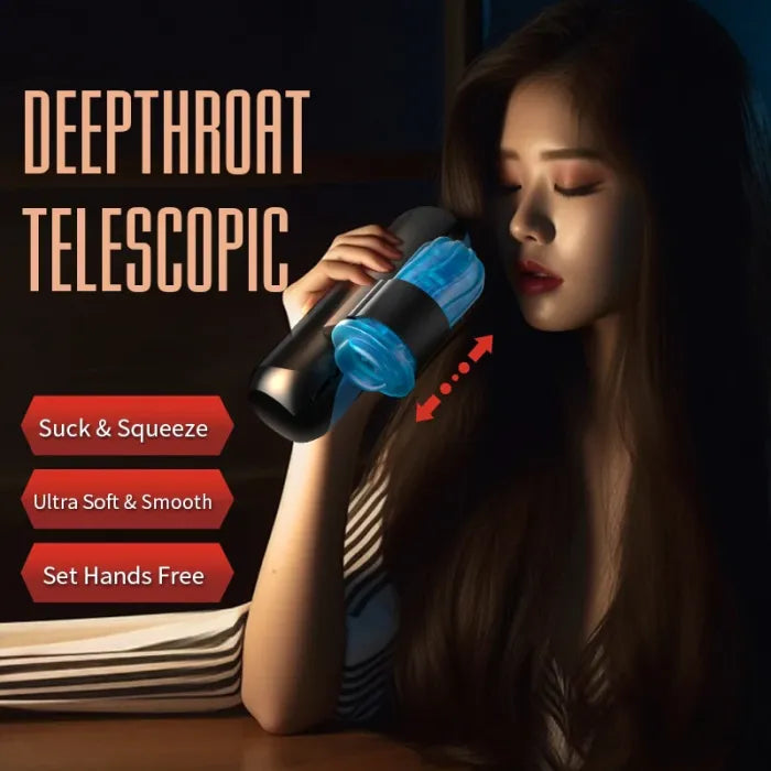 TurboStroke 700 – Deepthroat Thrusting Milker 🔥🌀