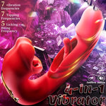 ThrustFever 3-in-1 Tongue-Thrusting Vibrator 😈💜