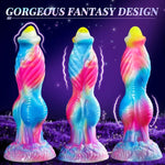 RainbowRage X – ColorStorm Fantasy Dildo with 49 Vibe+Thrust Combos 🌈💥🦄💖