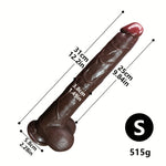 BlackTitan X – Giant Realistic Dildo for Stretch Kings & G-Spot Slayers 🖤🍑💣