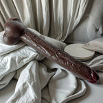 BlackTitan X – Giant Realistic Dildo for Stretch Kings & G-Spot Slayers 🖤🍑💣