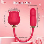BlushBloom 2-in-1 Rose Vibrator 🌹💓💦