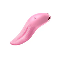 BlushLick – Heated Tongue Vibrator with 10 Modes & Wet Wave Stimulation 👅💗🔥