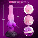 Beast Grip Knotted Dildo – Bold, Bumpy & Unleashed 💦🐾