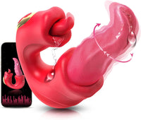 360° Rotating Tongue Vibrator with App Control🔥