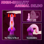 Beast Grip Knotted Dildo – Bold, Bumpy & Unleashed 💦🐾