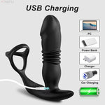 Inferno Grip – Dual Motor Anal Thruster with Cock Ring & Remote 🔥🍑🖤