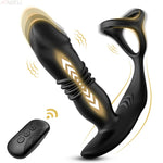 Inferno Grip – Dual Motor Anal Thruster with Cock Ring & Remote 🔥🍑🖤